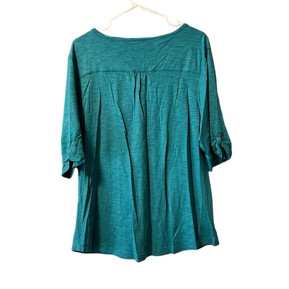 Chicos Women Top Size‎ 3 Extra Large The Ultimate Tee Casual Beach Summer Light - Picture 2 of 12